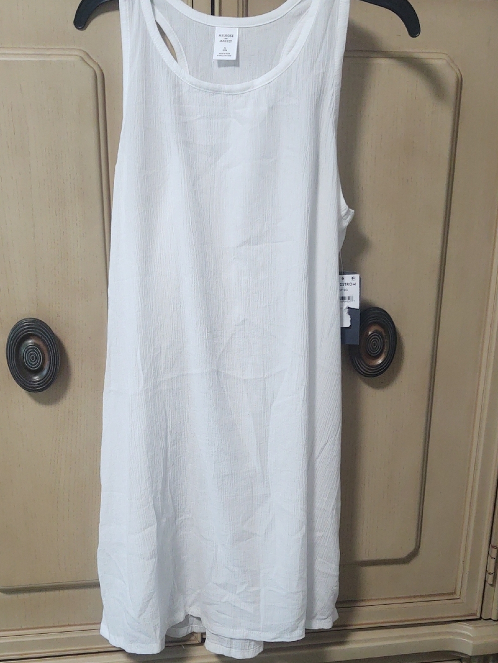 Melrose and Market Girl's White Cover-up NWT